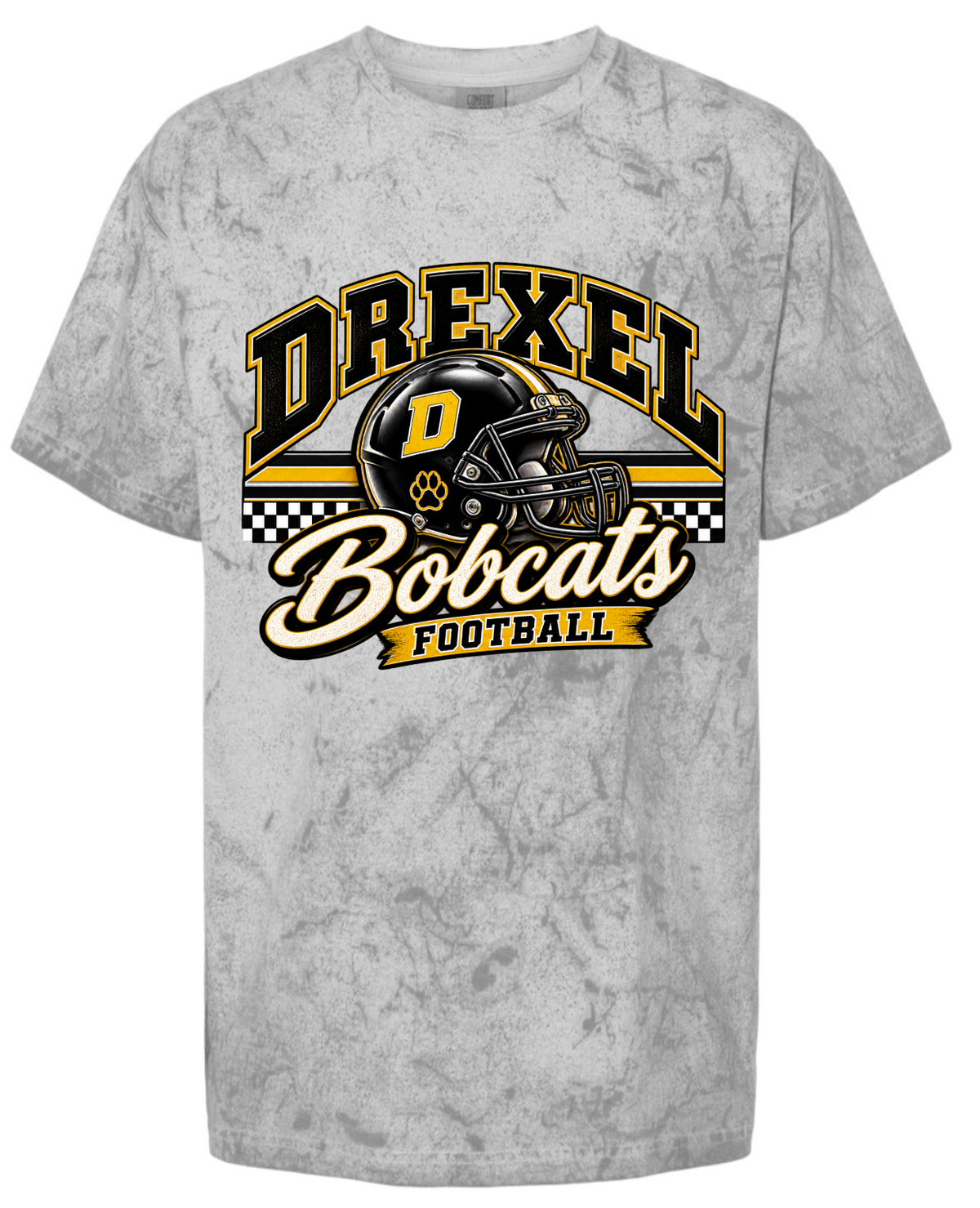 T-Shirt - Smoke - Checkered Helmet