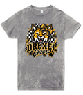 T-Shirt - Silver Acid - Checkered