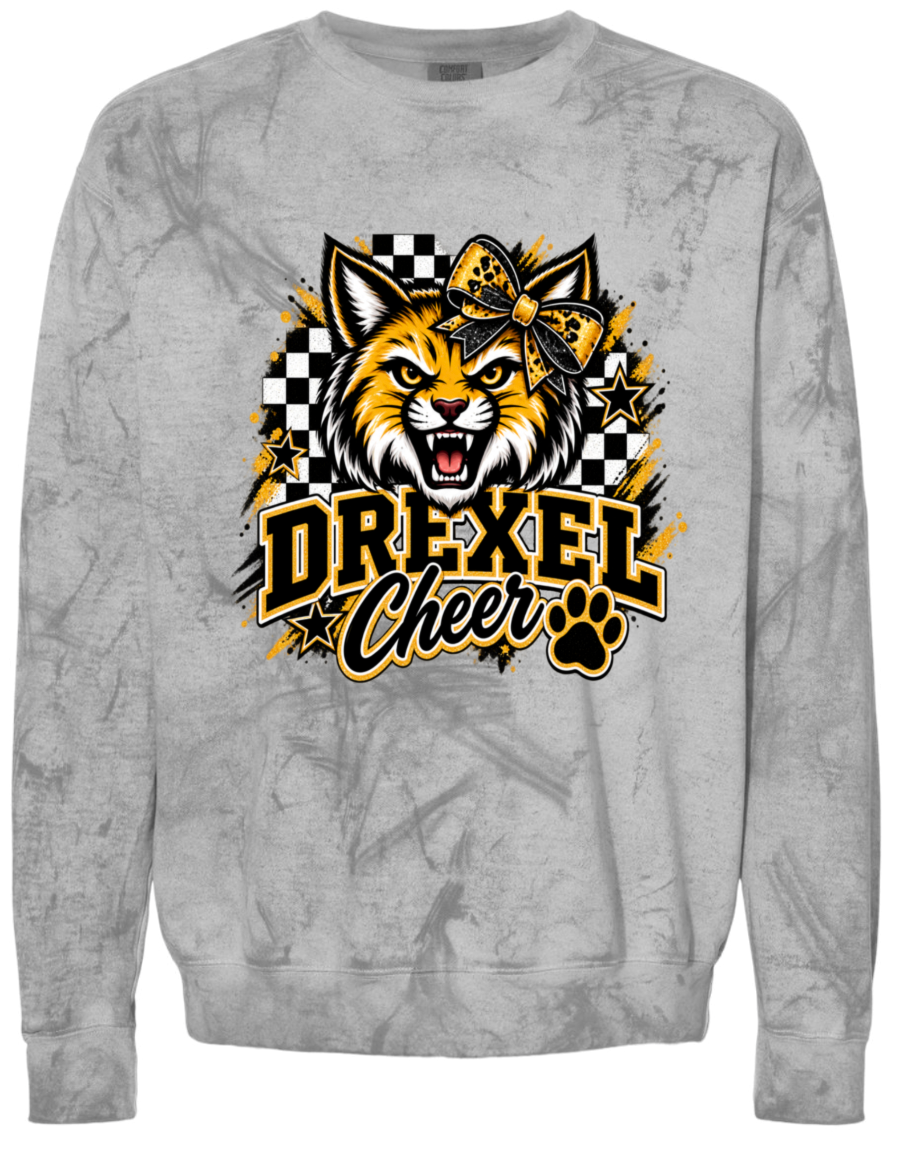 Crew Neck - Smoke - Checkered