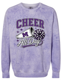 Crew Neck - Purple Smoke - Cheer All Day