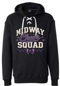 Hoodie lace - Black - Cheer Squad