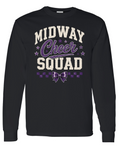 Long Sleeve - Black - Cheer Squad