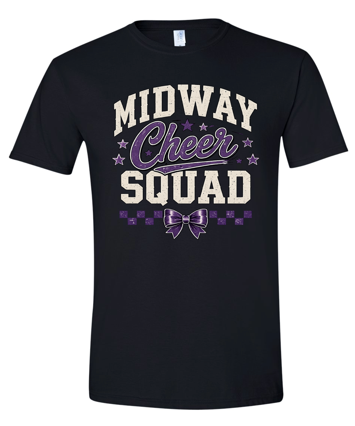 T-Shirt - Black - Cheer Squad