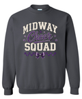 Crew Neck - Charcoal - Cheer Squad