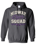 Hoodie - Charcoal - Cheer Squad