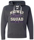 Hoodie lace - Charcoal - Cheer Squad