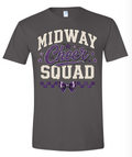 T-Shirt - Charcoal - Cheer Squad