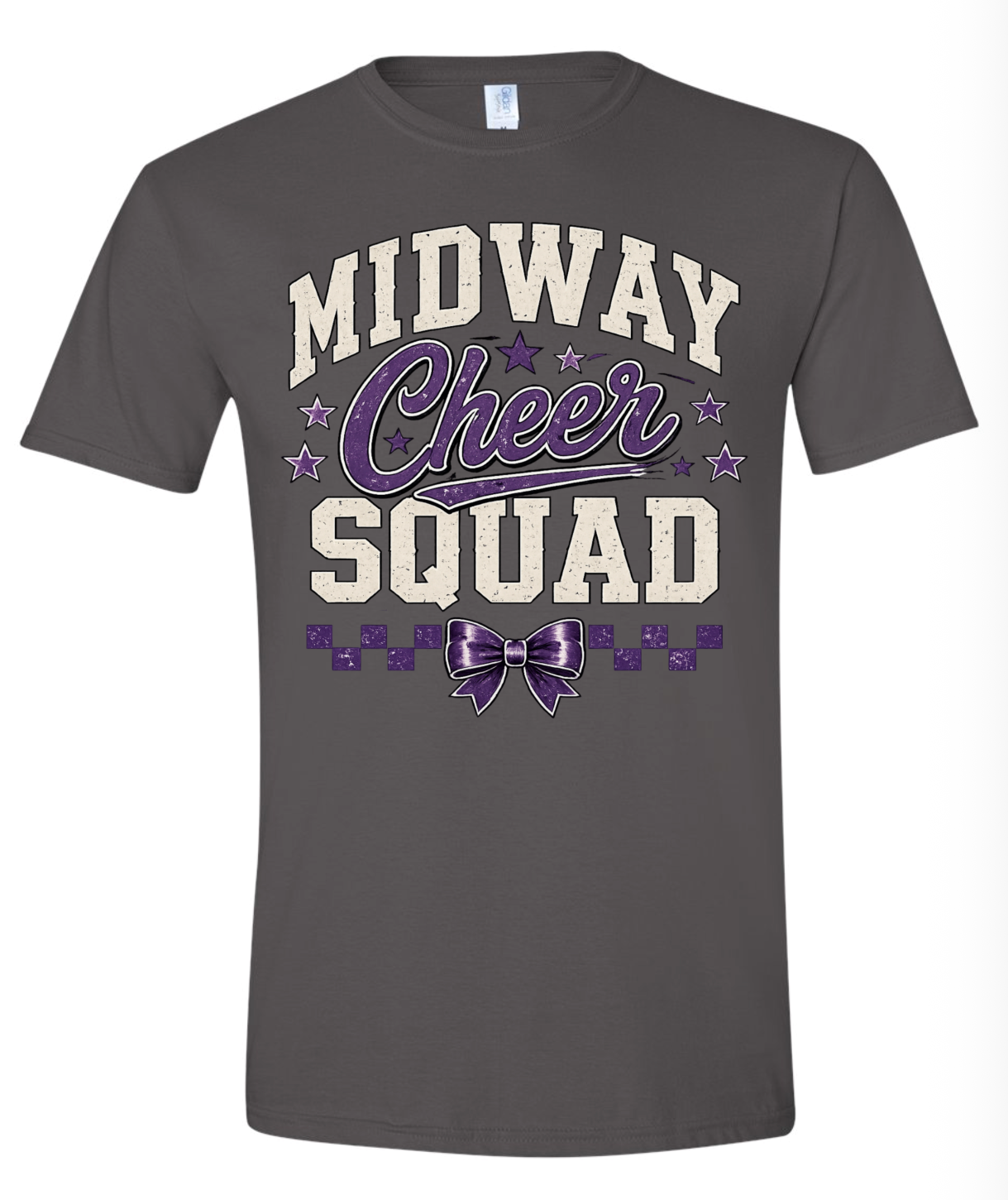 T-Shirt - Charcoal - Cheer Squad