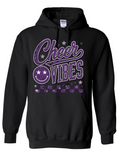 Hoodie - Black - Cheer Vibes