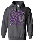 Hoodie - Charcoal - Cheer Vibes