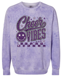 Crew Neck - Purple Smoke - Cheer Vibes
