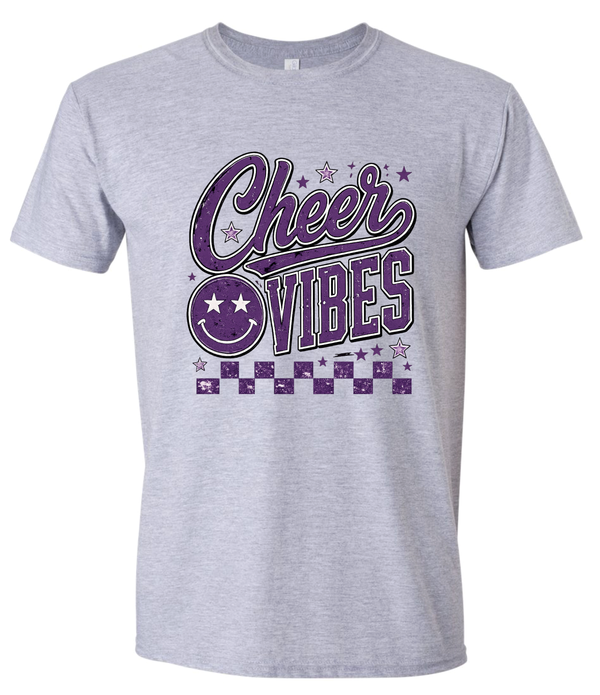 T-Shirt - Sport Grey - Cheer Vibes