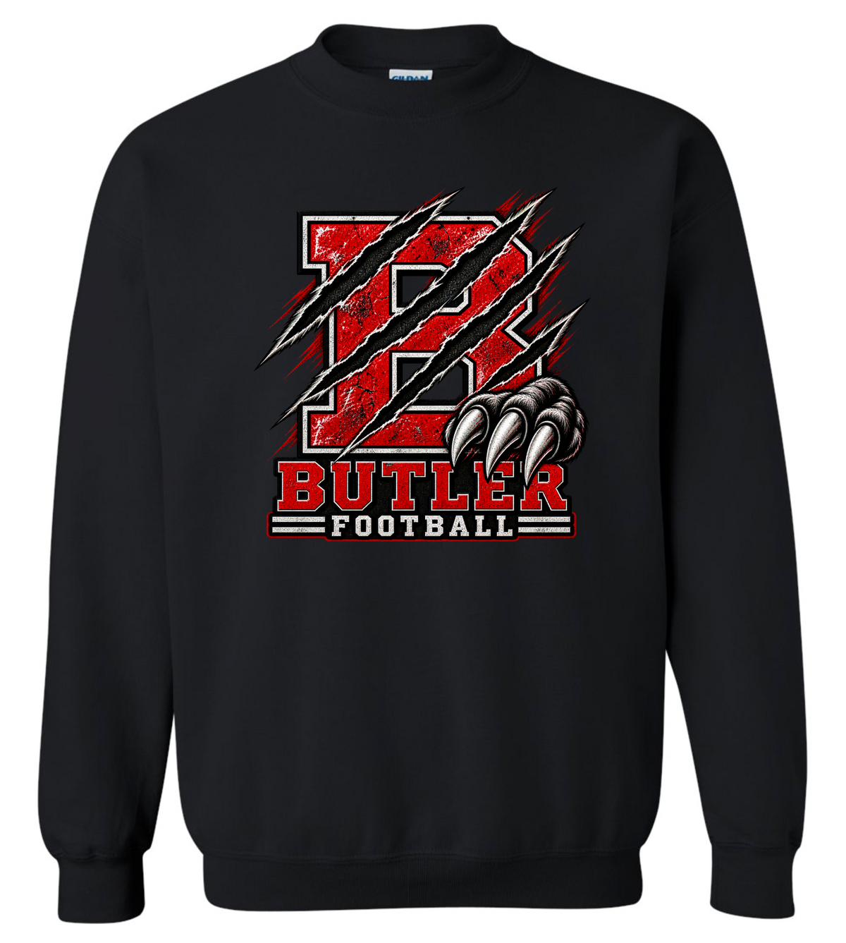 Crew Neck - Black - Claw