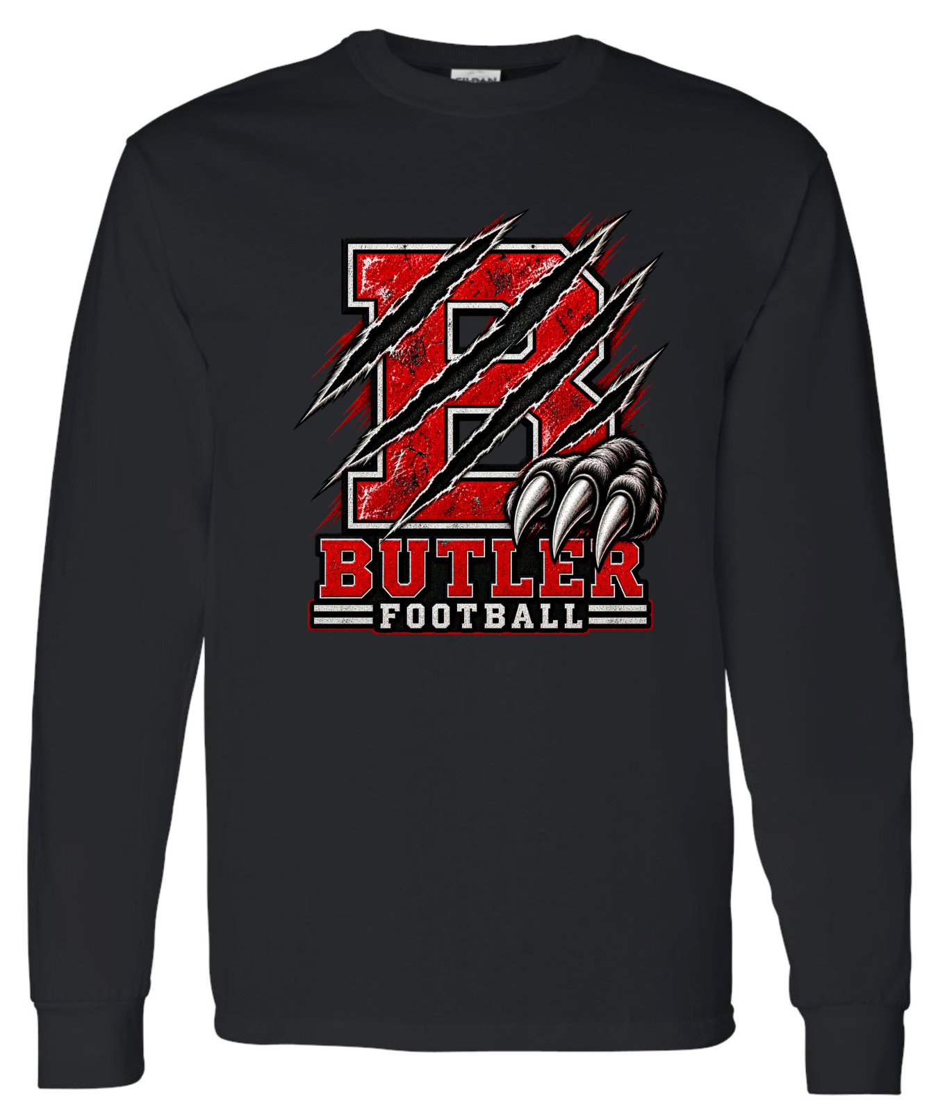 Long Sleeve - Black - Claw