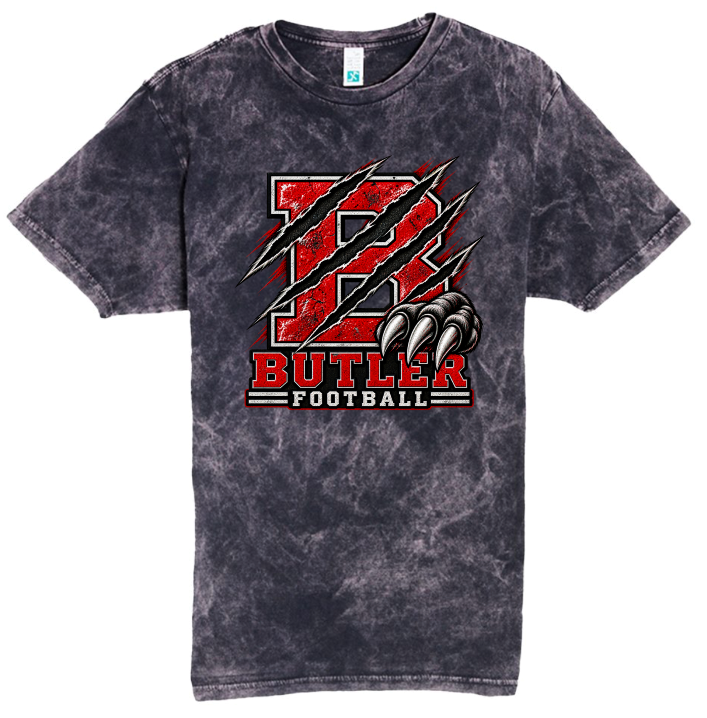 T-Shirt - Black Acid - Claw