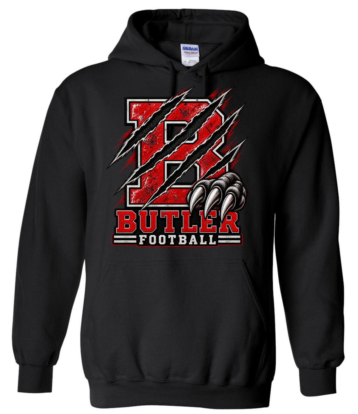 Hoodie - Black - Claw