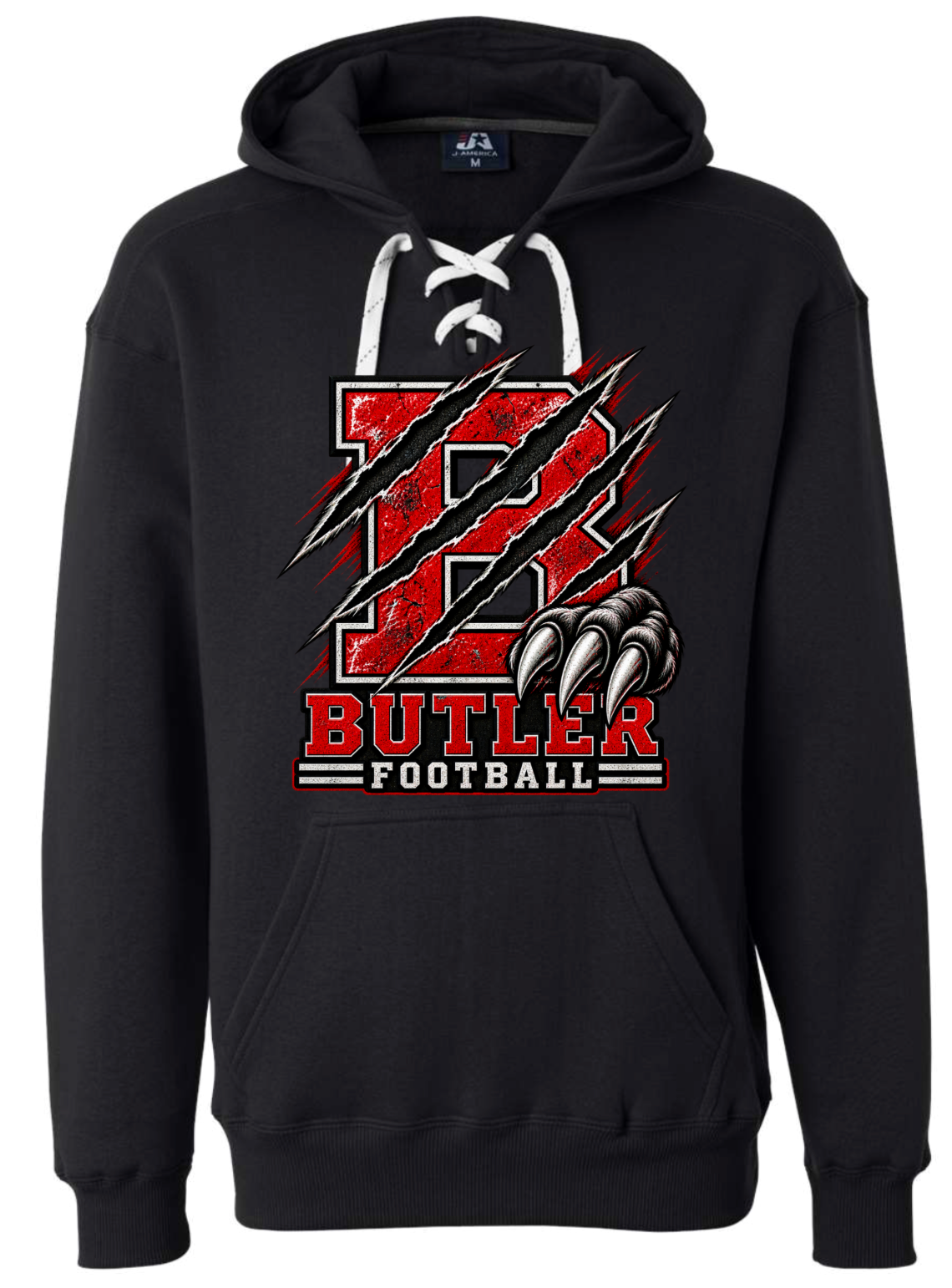 Hoodie lace - Black - Claw