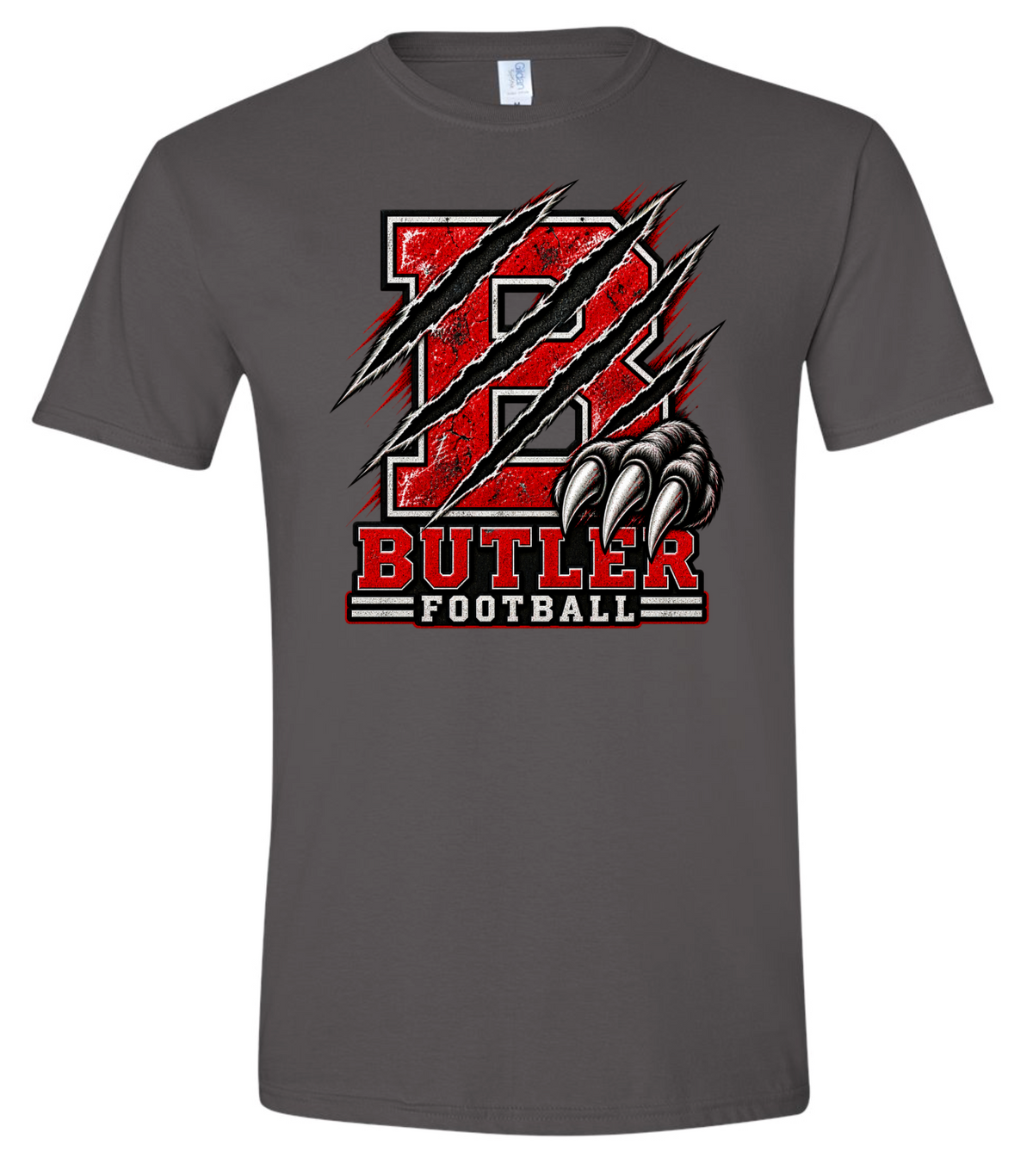 T-Shirt - Charcoal - Claw