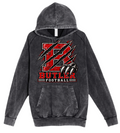 Hoodie - Charcoal Acid - Claw