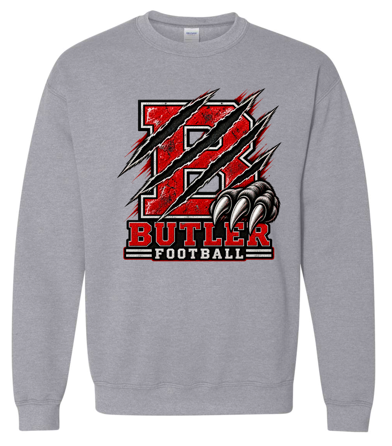 Crew Neck - Sport Grey - Claw