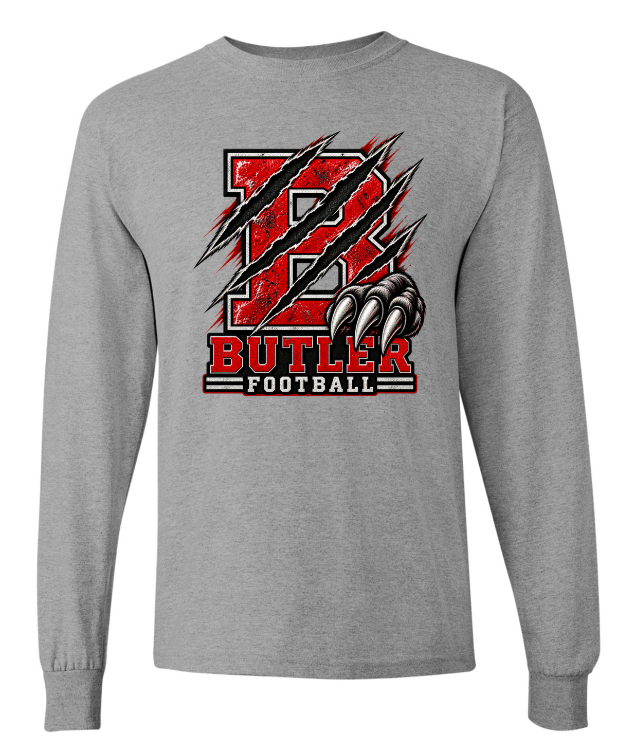 Long Sleeve - Sport Grey - Claw