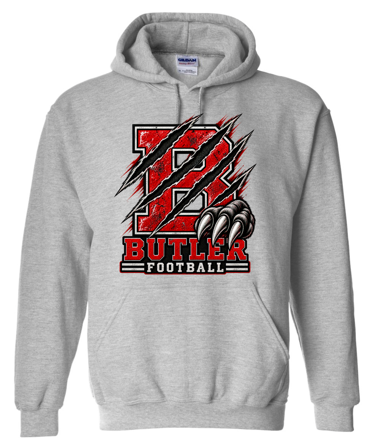 Hoodie - Sport Grey - Claw