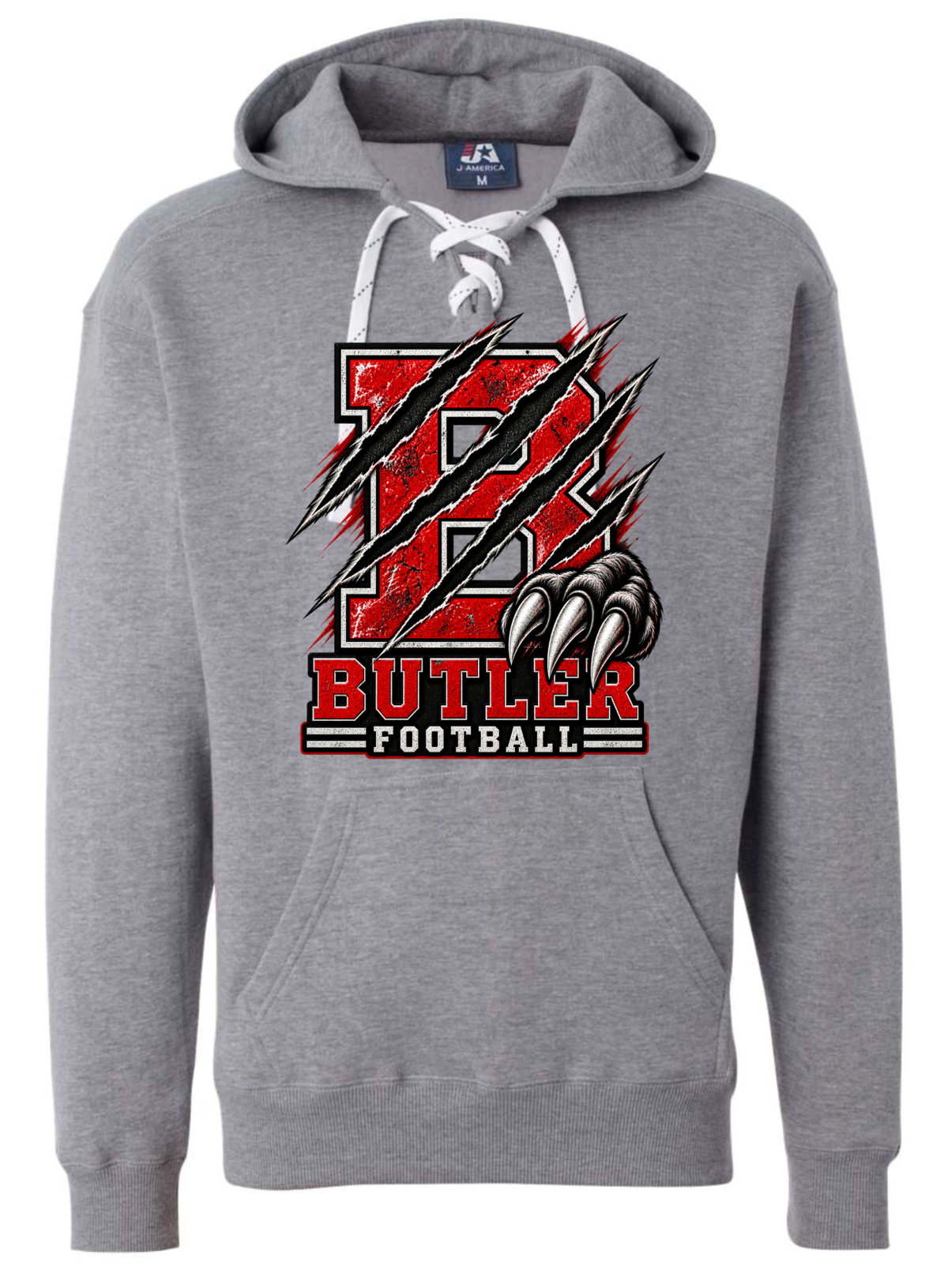 Hoodie lace - Sport Grey - Claw