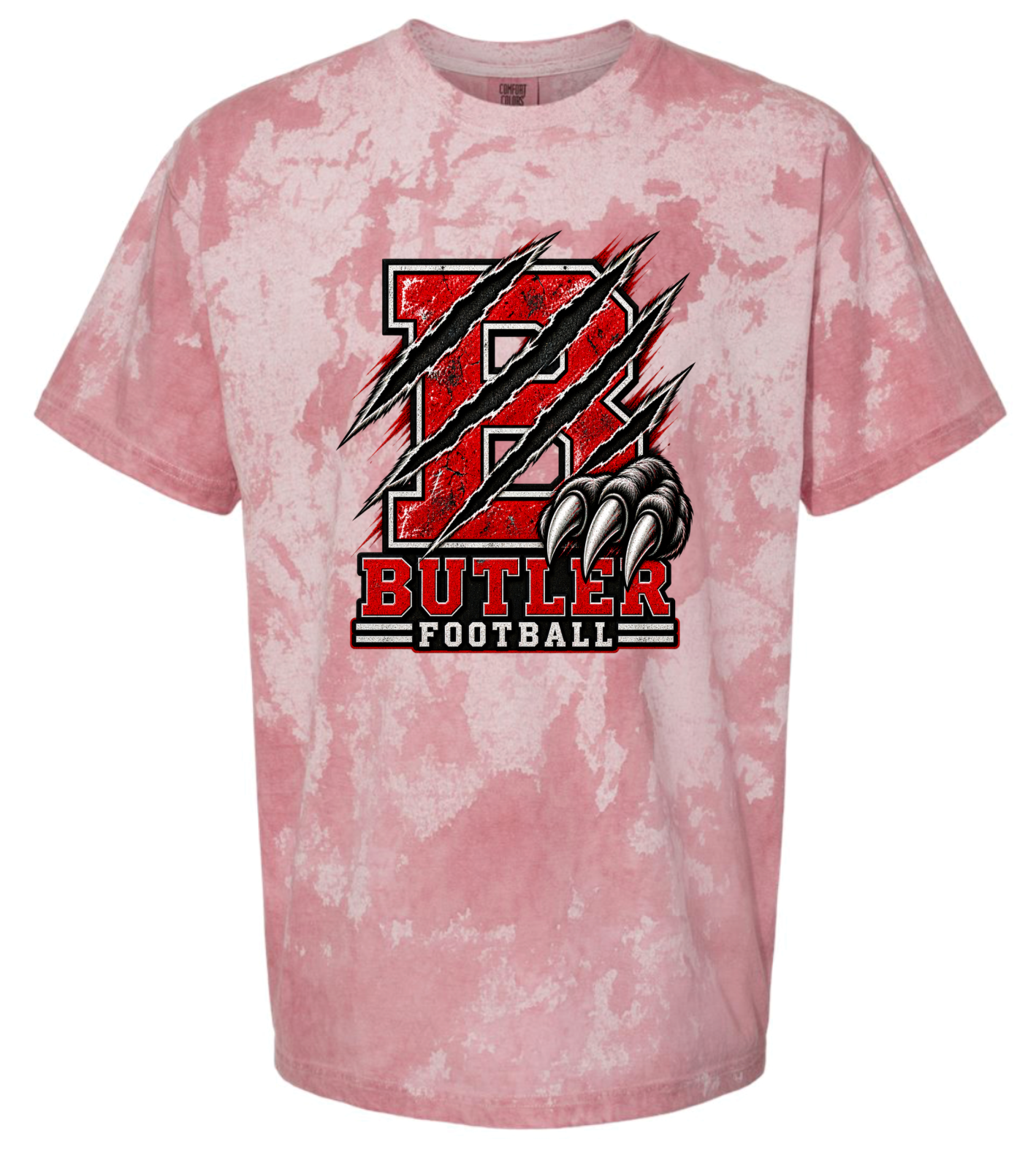T-Shirt - Red Smoke - Claw