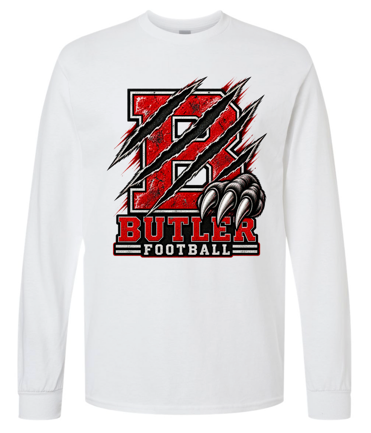 Long Sleeve - White - Claw