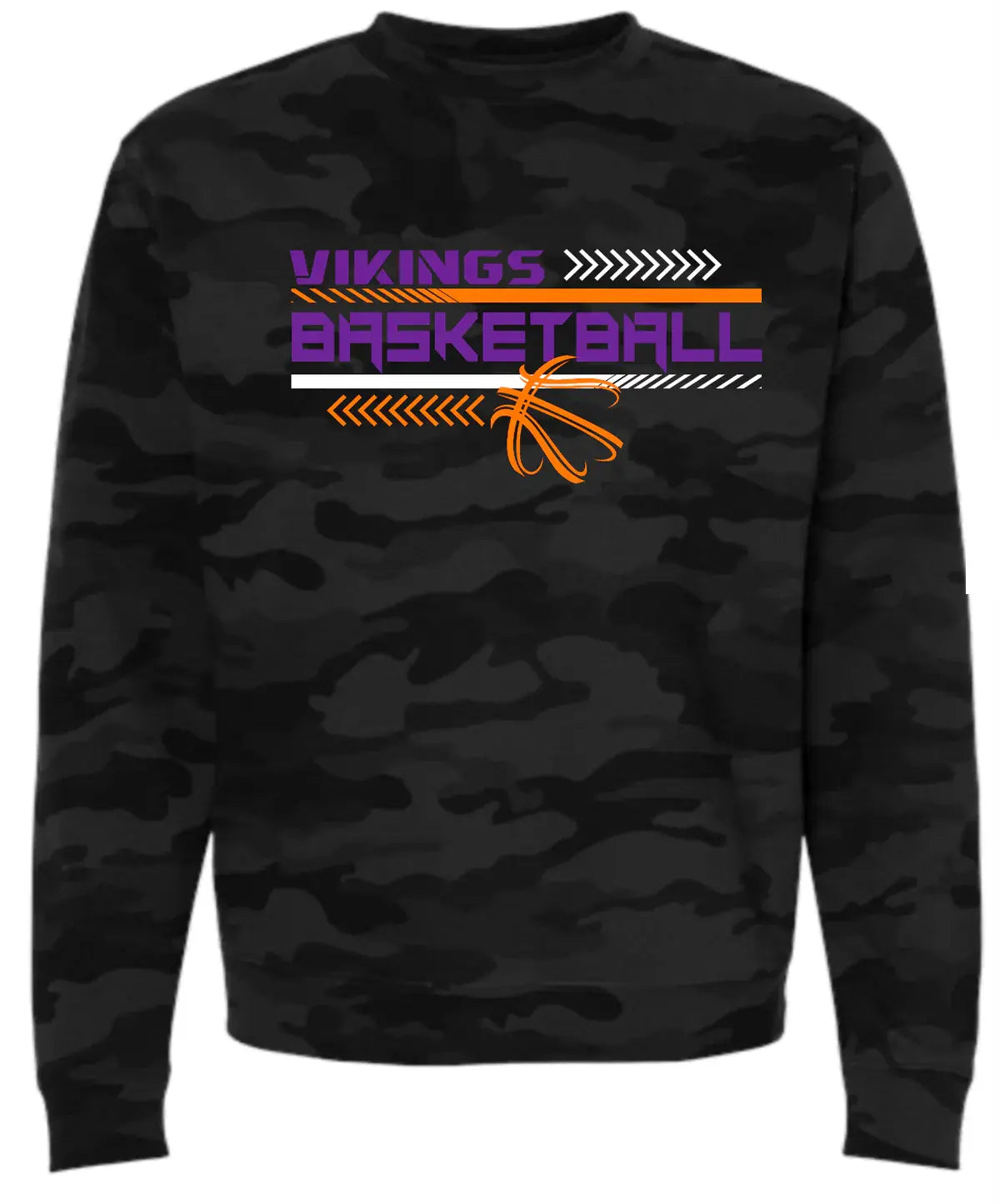 Crew Neck Basketball Chevron 15