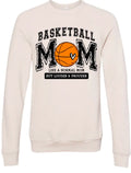 Crew Neck Basketball Mom Louder 2