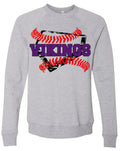 Crew Neck Grey Viking Base Stitch 7