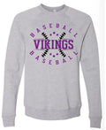 Crew Neck Grey Viking Stitch Star 8