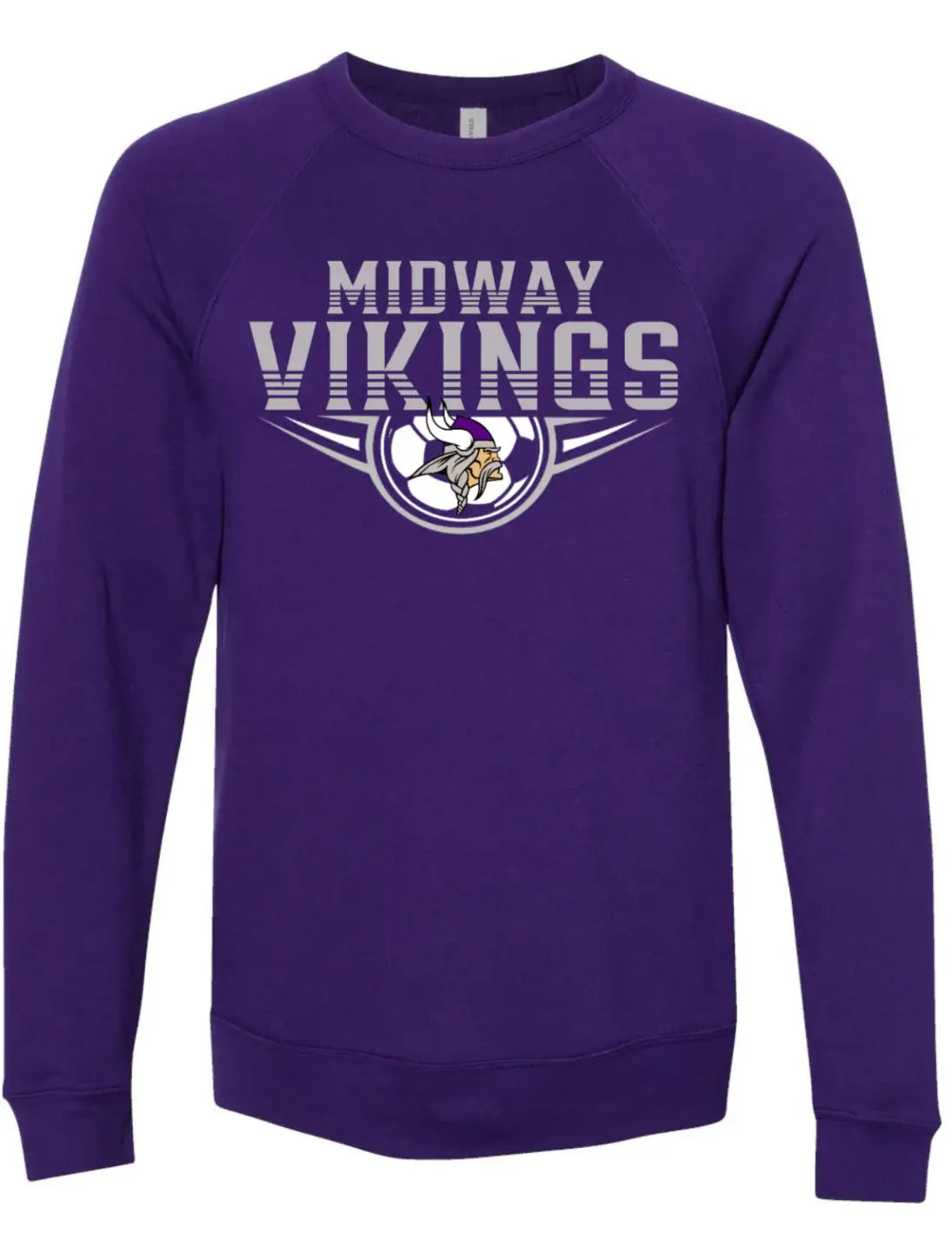 Crew Neck Purple Jersey Logo 1