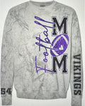 Crew Neck Smoke Football Mom
