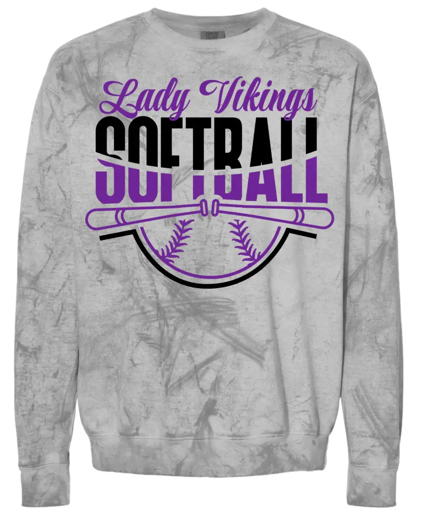 Crew Neck Smoke Lady Vikings 15