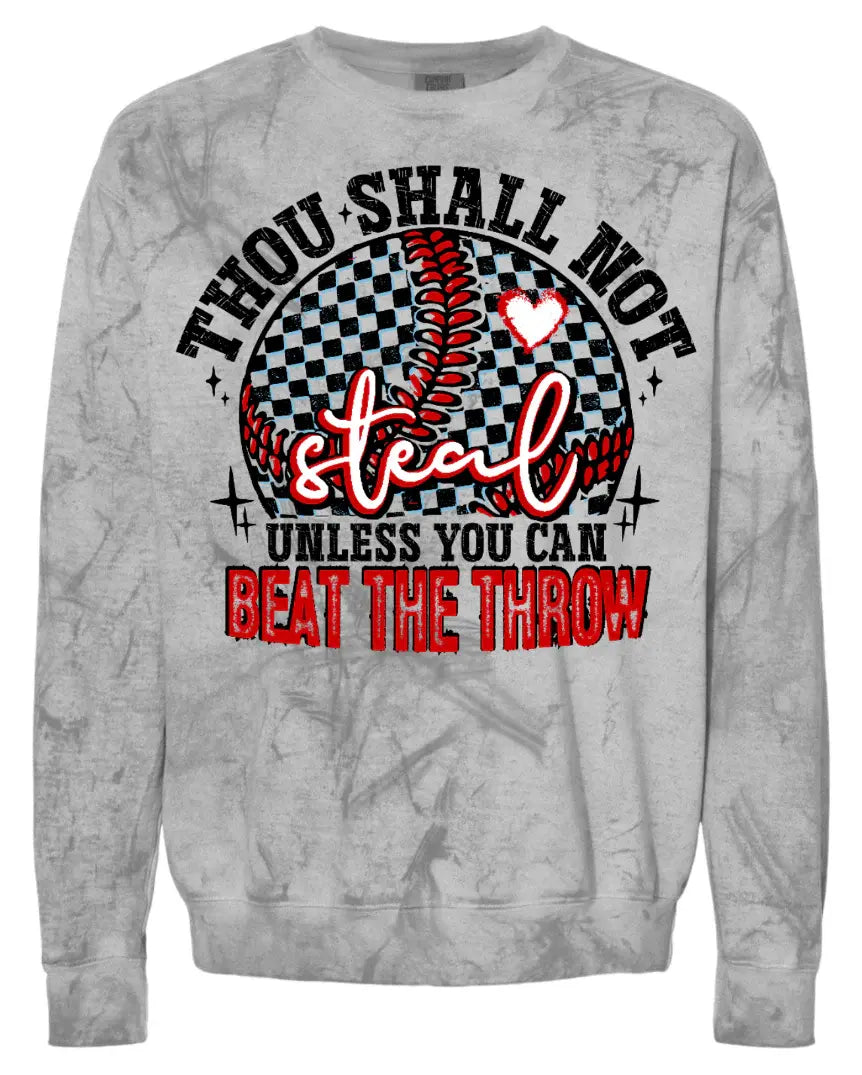 Crew Neck Smoke Thou Shall Not Steal 4