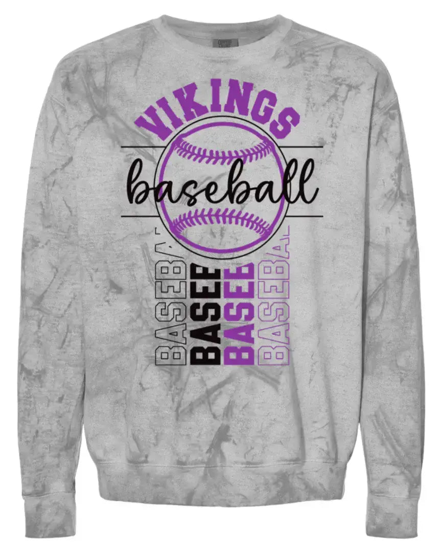 Crew Neck Smoke Viking BB Vert Badge 15