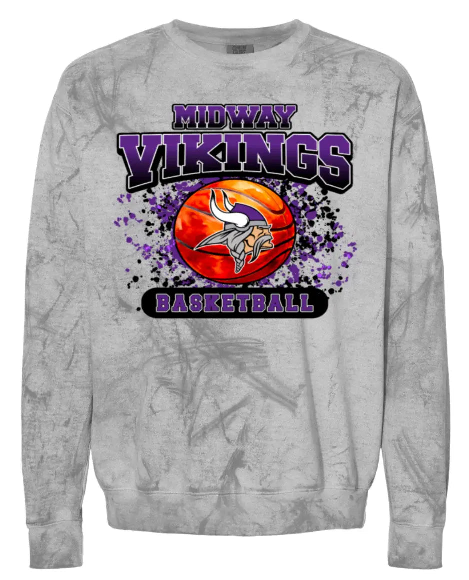 Crew Neck Splatter 5