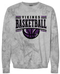 Crew Neck Viking Basketball Glitter Smoke