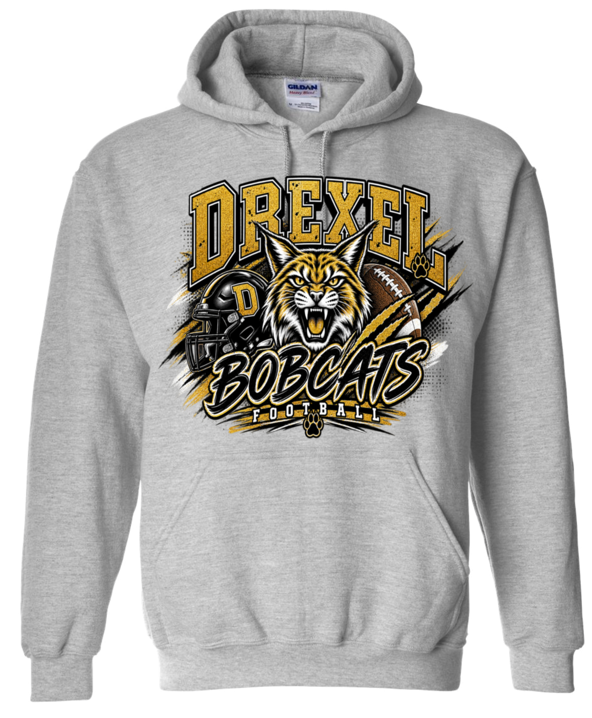 Hoodie - Sport Grey - DBF