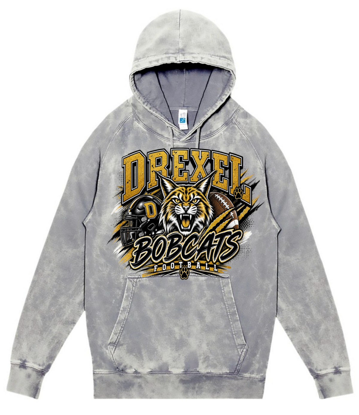 Hoodie - Silver Acid - DBF