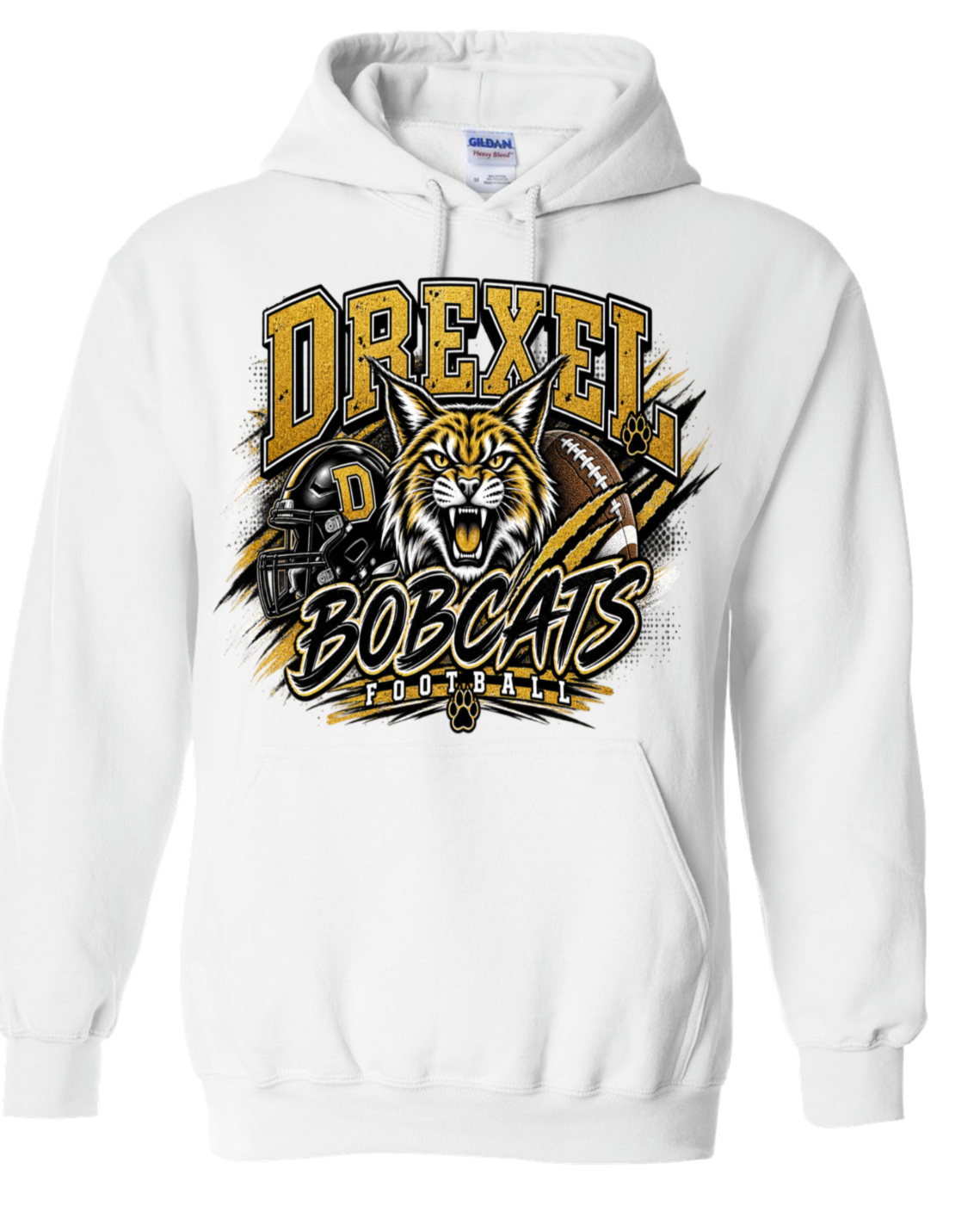 Hoodie - White - DBF