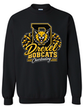 Crew Neck - Black - Grunge Bow