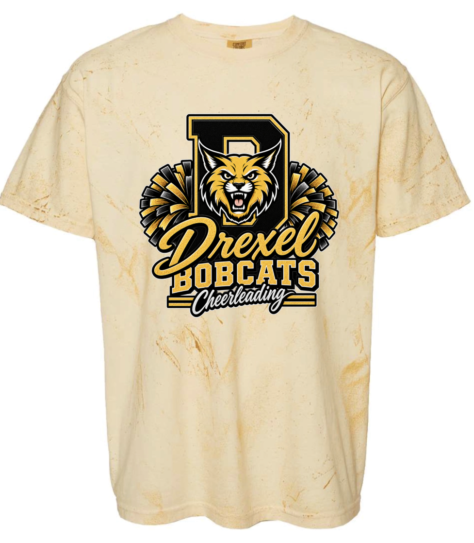 T-Shirt - Gold Smoke - D Cheerleading