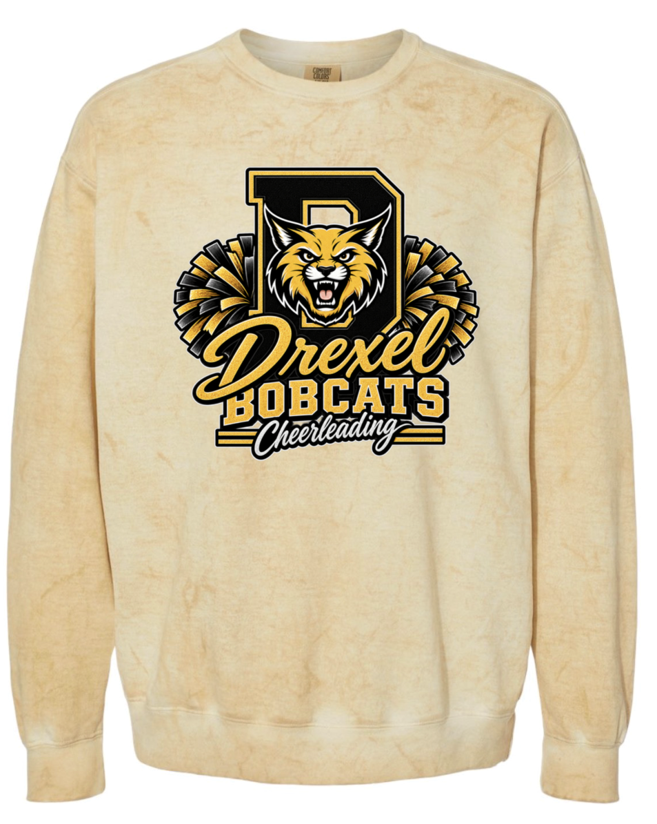 Crew Neck - Gold Smoke - D Cheerleading