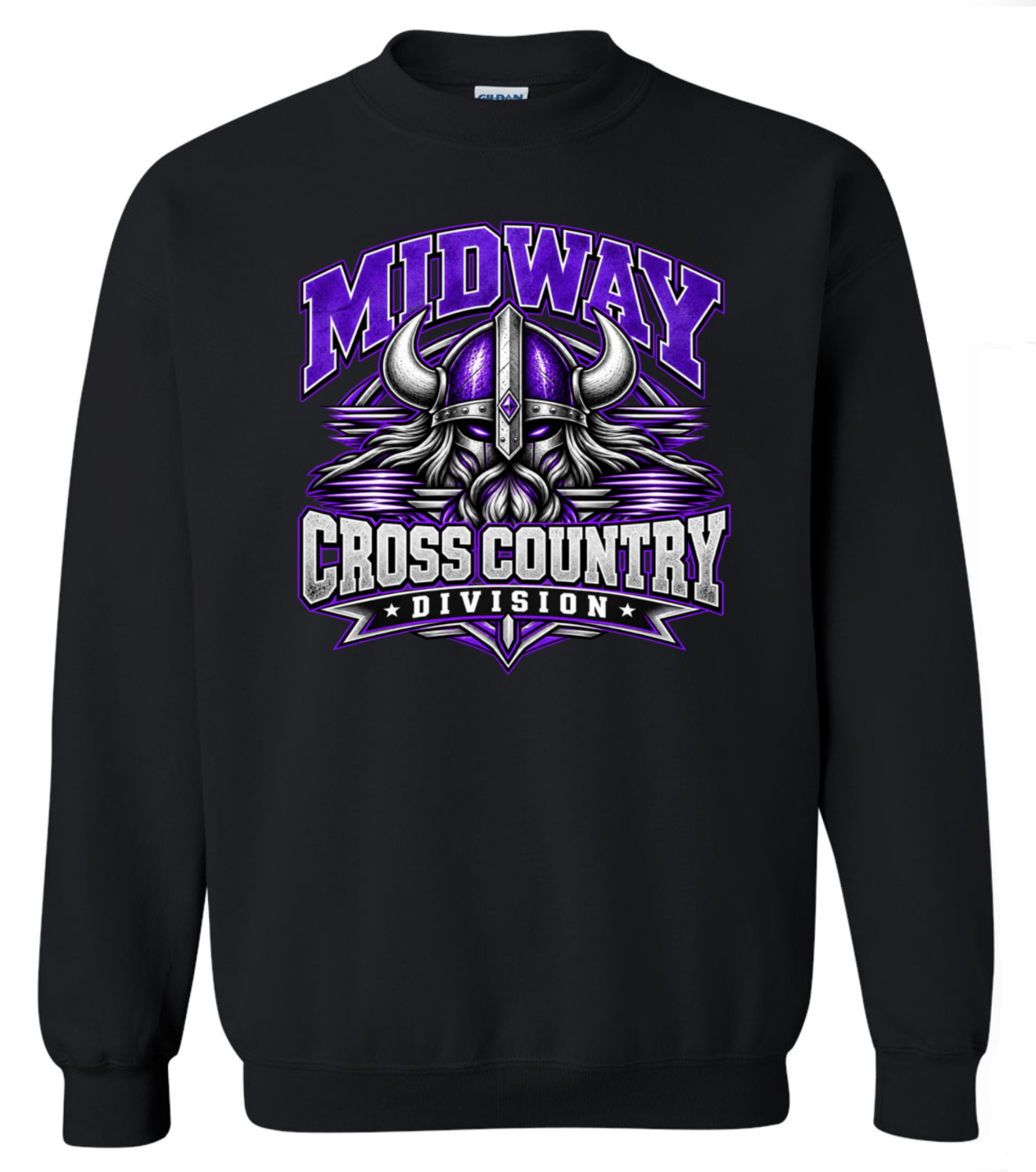 Crew Neck - Black - Division