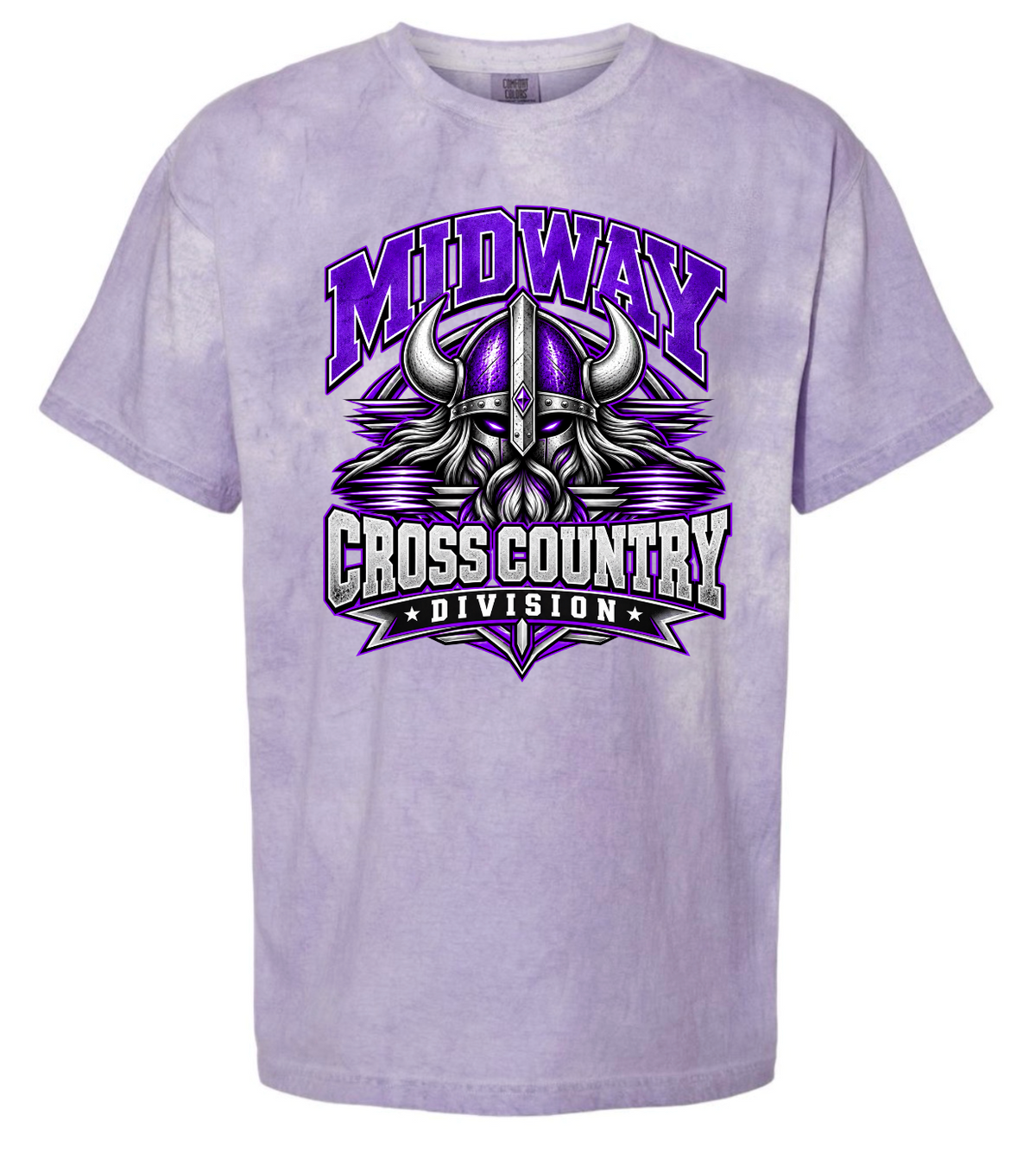 T-Shirt - Purple Smoke - Division