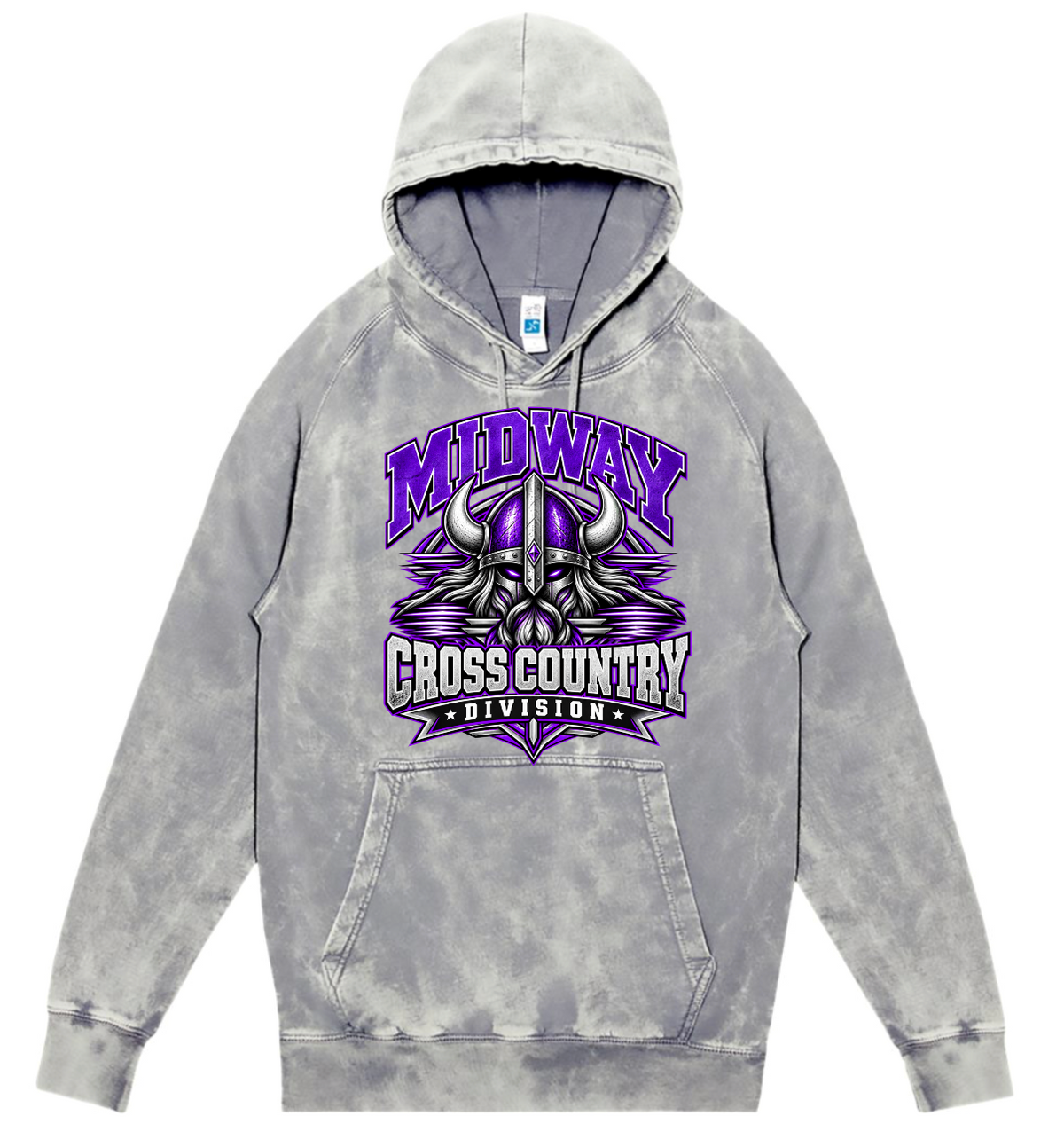 Hoodie - Silver Acid - Division