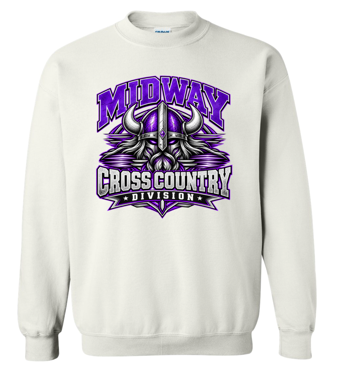 Crew Neck - White - Division